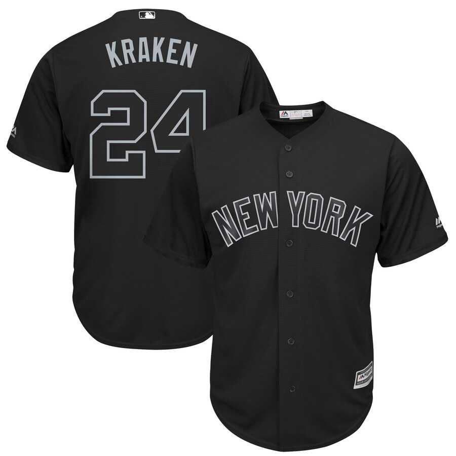 Yankees 24 Gary Sanchez Kraken Black 2019 Players' Weekend Player Jersey Dzhi,We sell and wholesale Yankees 24 Gary Sanchez Kraken Black 2019 Players' Weekend Player Jersey Dzhi on line form chian!